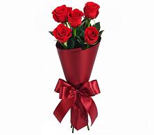 Букет 5 Красных роз Эдлесс Лав в Безопасном