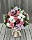 Букет цветов из: Альстромерии, Гвоздики, Розы и Хризантемы в Безопасном