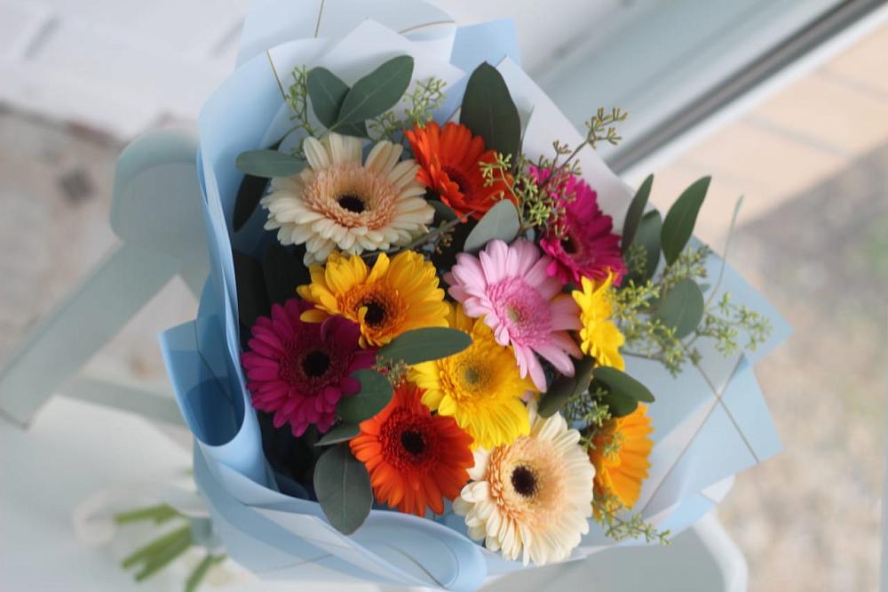 Букет цветов из: Герберы в Безопасном