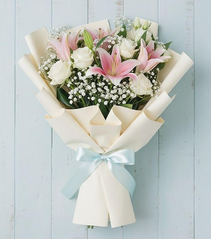 Букет цветов из: Лилии в Безопасном