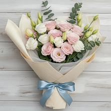 Букет цветов из:  Лизиантусы в Безопасном