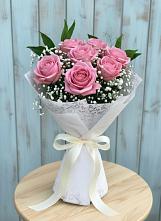 Букет цветов из:  Розы #REPLACE_PRED# Безопасном