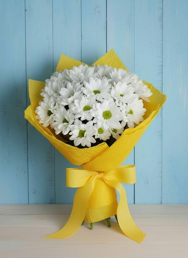 Букет цветов из: Хризантемы в Безопасном