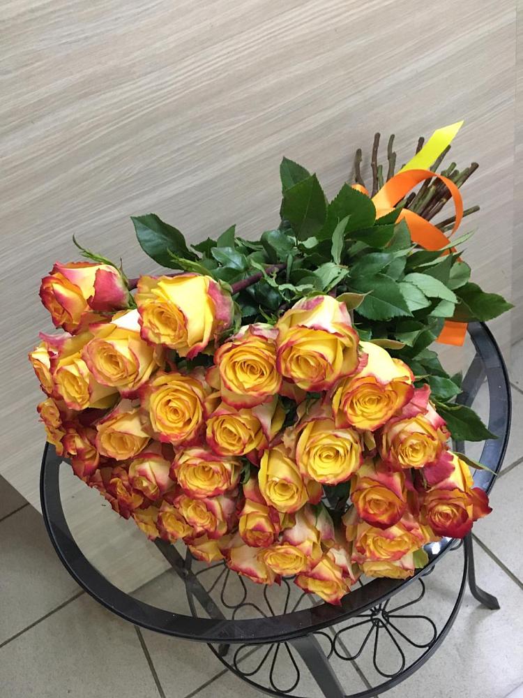 Букет Желтые розы в Безопасном