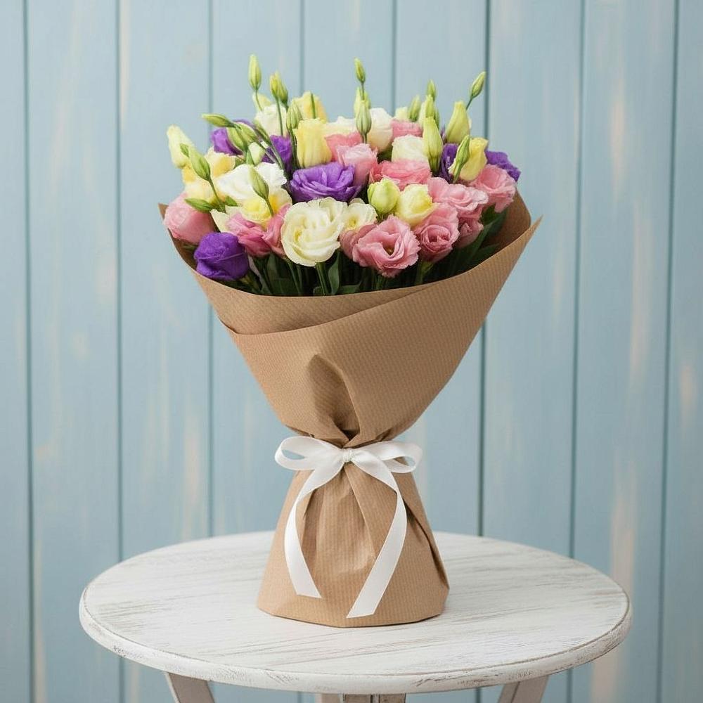 Букет цветов из: Лизиантусы в Безопасном