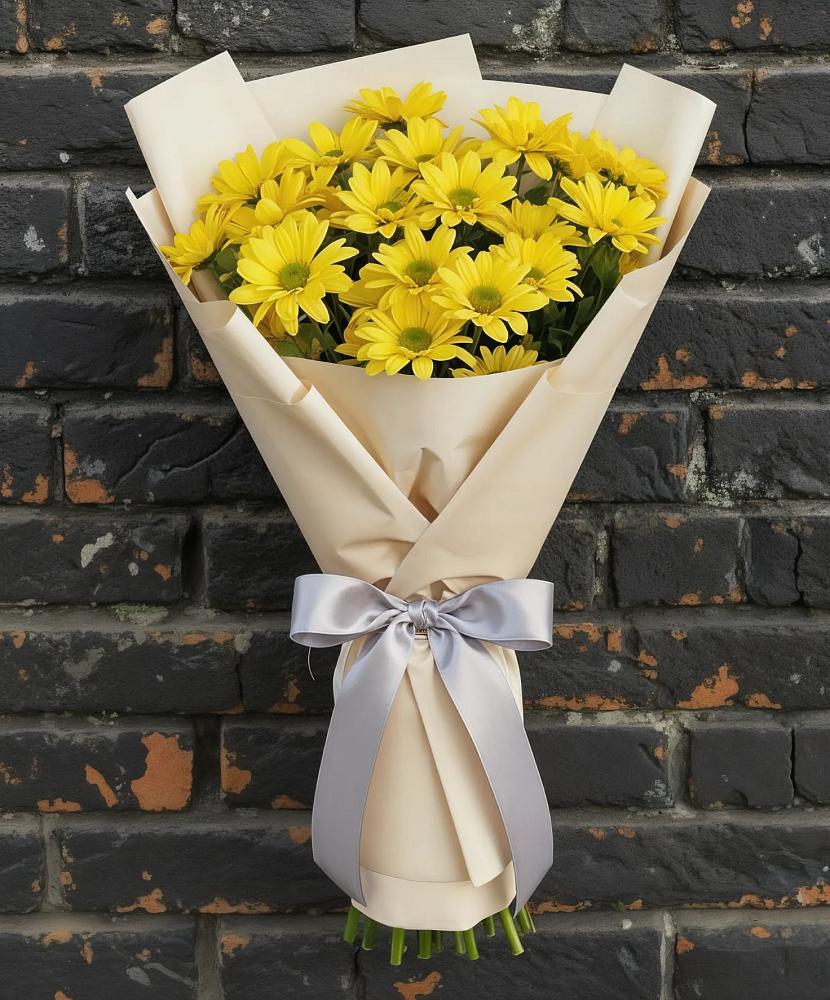 Букет цветов из: Хризантемы в Безопасном