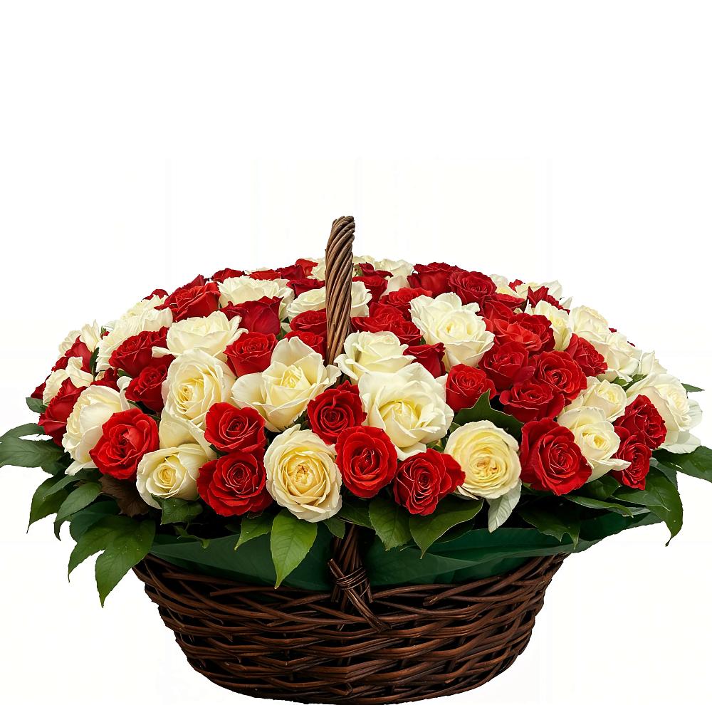 Премиум букет из: Розы в Безопасном