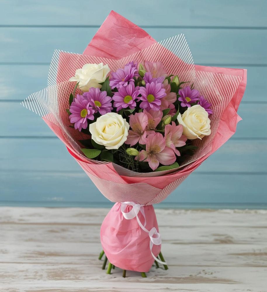 Букет цветов из: Герберы в Безопасном