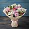 Букет цветов из: Хризантемы, Альстромерии и Розы в Безопасном
